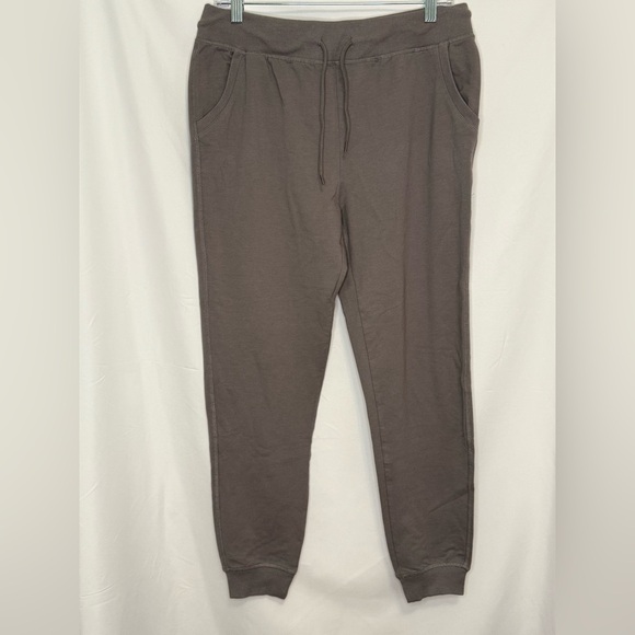 NWT Shiela Rose Grey Jogger Sweatpants L | Drawstring Waist Comfy Casual Lounge - Picture 3 of 6